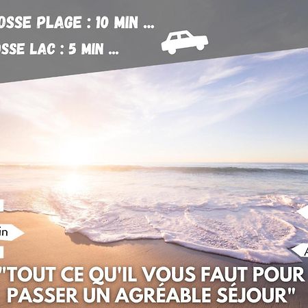 Ravissante Maison Cosy 4* Biscarrosse Proche Lac Eksteriør billede